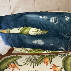 7 For All Mankind Dark Wash Denim